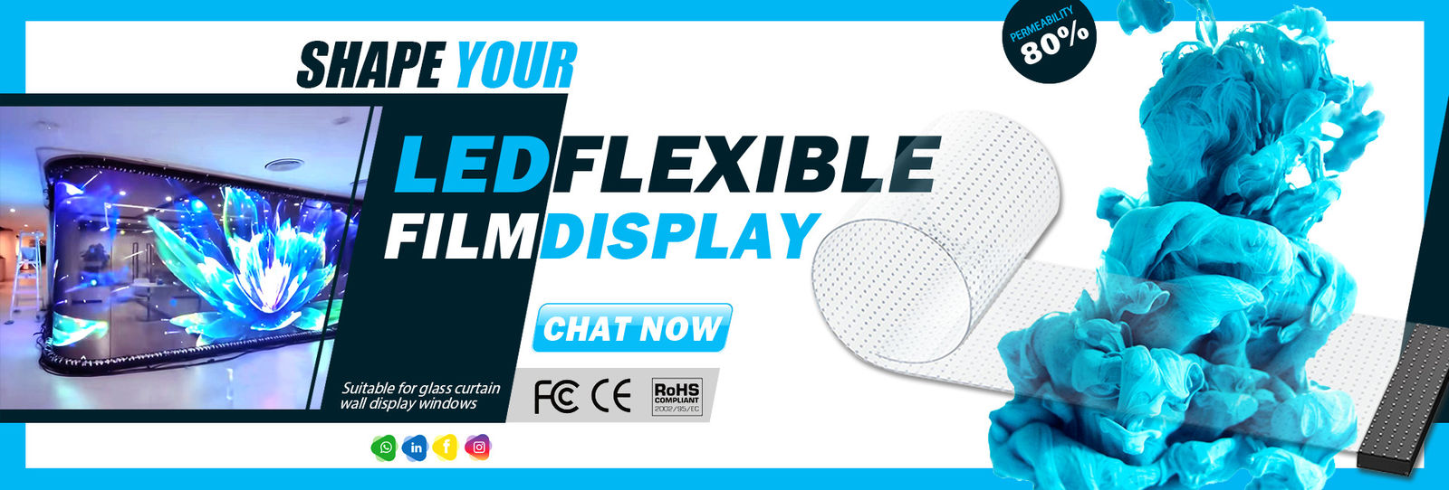 Écran LED à petite hauteur de pixel