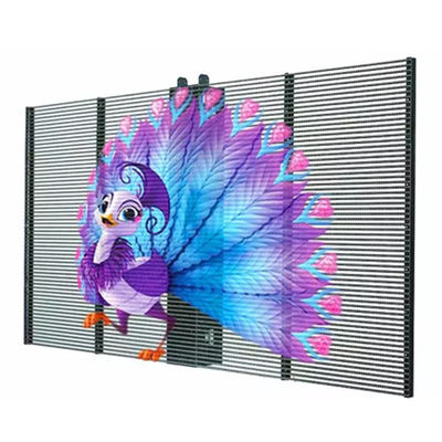 Écran LED transparent intérieur 500*1000 TRA-M Facile à installer dans les centres commerciaux