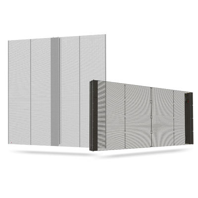 Paroi vidéo transparente de 1000 mm x 1000 mm PH10-10 pour panneau publicitaire 3D