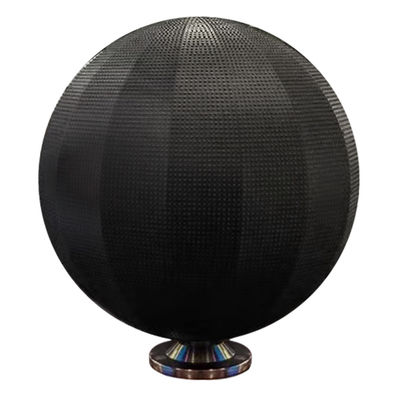 Écran LED sphérique imperméable à l'eau à couleur complète Personnalisé P3 Affichage LED extérieur