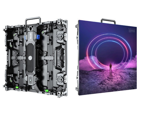 Écran d'affichage LED en aluminium sous pression résistant à l'eau haute luminosité 4500cd/2