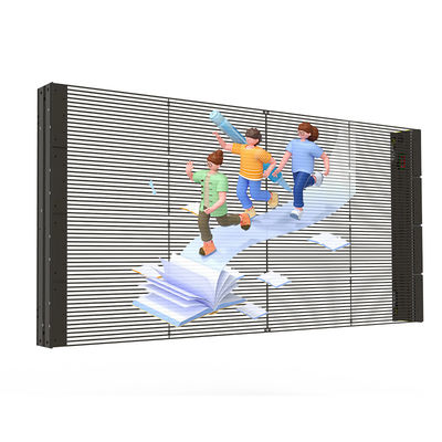 Affichage murale LED transparent intérieur PH3.91-7.82 Perméabilité élevée de la hauteur des pixels