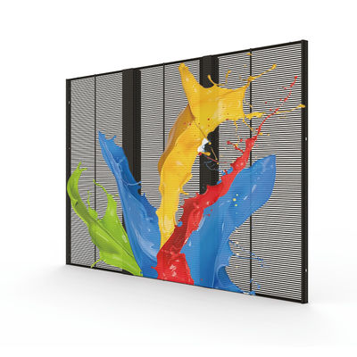 PH2-5 Écran LED transparent résistant à l'eau intérieur avec grand angle de vision