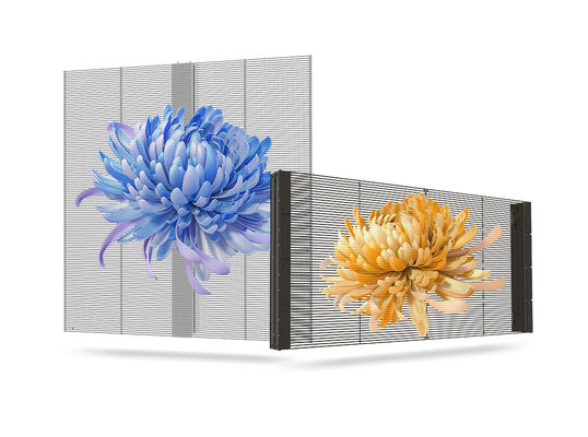 Paroi vidéo transparente de 1000 mm x 1000 mm PH10-10 pour panneau publicitaire 3D