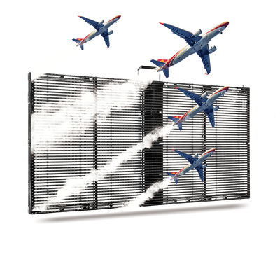 500 mm*1000 mm PH3-7 extérieur personnalisation arbitraire affichage à écran transparent LED