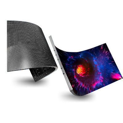 Publicité Écrans de scène LED flexibles à couleur pleine paroi d'affichage LED incurvée