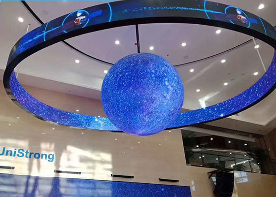 Écran de film transparent LED à assemblage rapide personnalisé avec une bonne dissipation thermique