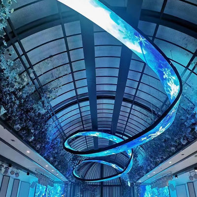 Écran LED holographique à haute luminosité à couleur complète pour la publicité extérieure