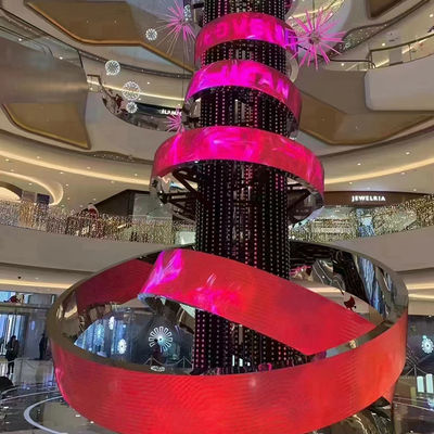 Écran LED holographique à haute luminosité à couleur complète pour la publicité extérieure