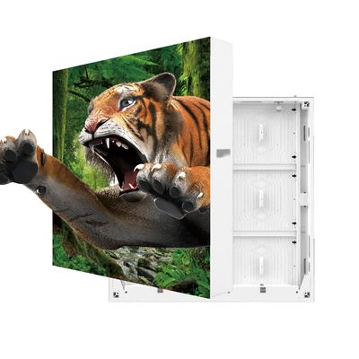 Affichage 3D sans verre personnalisé Armoire en aluminium extérieure 480mm*320mm Haute définition