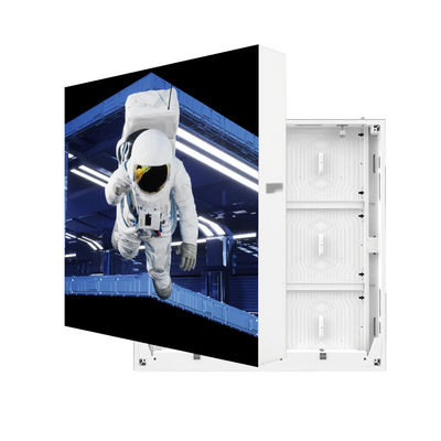Écran 3D LED personnalisé haute définition à l'œil nu Armoire d'aluminium extérieure 480mm*320mm