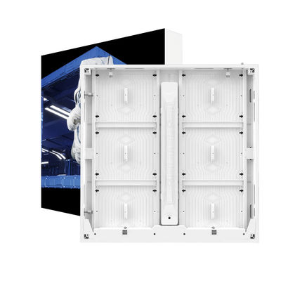 Écran 3D LED personnalisé haute définition à l'œil nu Armoire d'aluminium extérieure 480mm*320mm