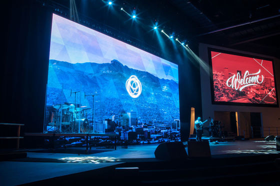 RH-A 3.91 à l'intérieur Location en couleur complète Écran LED mur vidéo