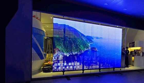1000*1000 Affichage LED transparent Écran haute luminosité -P5-10 Mince et lumineux