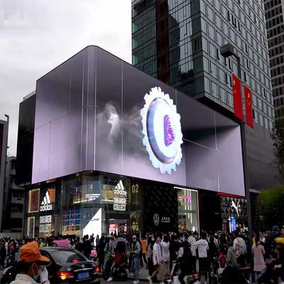 Écran d'affichage LED personnalisé de haute précision pour la publicité en extérieur