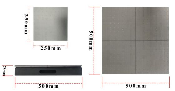 DM-R PH2.9 Carreaux de sol éclairés à LED 500 mmx1000 mm Pour l'extérieur / intérieur