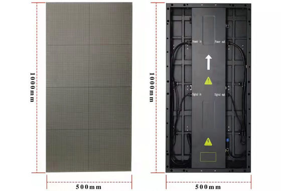 DM-R PH2.9 Carreaux de sol éclairés à LED 500 mmx1000 mm Pour l'extérieur / intérieur