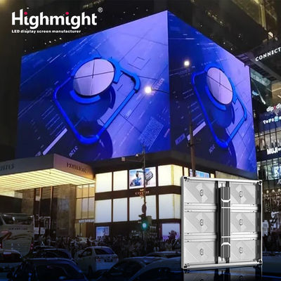 LED spécifications de l'armoire en aluminium extérieur personnalisé Il peut fonctionner normalement pendant les orages et autres intempéries