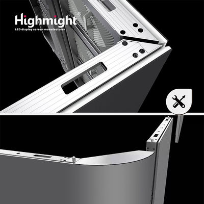 LED spécifications de l'armoire en aluminium extérieur personnalisé Il peut fonctionner normalement pendant les orages et autres intempéries