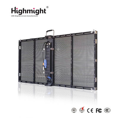 Écran d'affichage LED transparent à haute luminosité