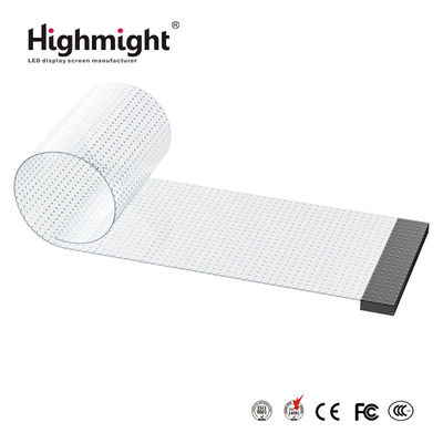 JL-8 Écran de film de cristal à LED en couleur facile à installer Conception durable
