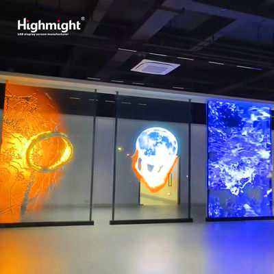 JL-15 Écran multifonctionnel holographique LED à film cristallin pour la publicité et les expositions