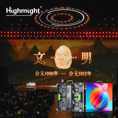 Écran de location LED durable de la série RS-B haute luminosité haute définition matériaux légers