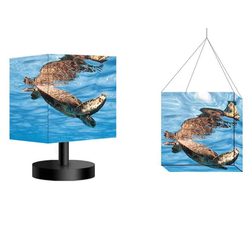 Affichage LED de forme spéciale de haute précision / écran LED cube pour centre commercial