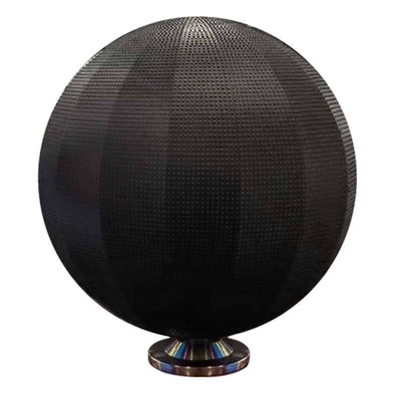 Écran LED sphérique imperméable à l'eau à couleur complète Personnalisé P3 Affichage LED extérieur