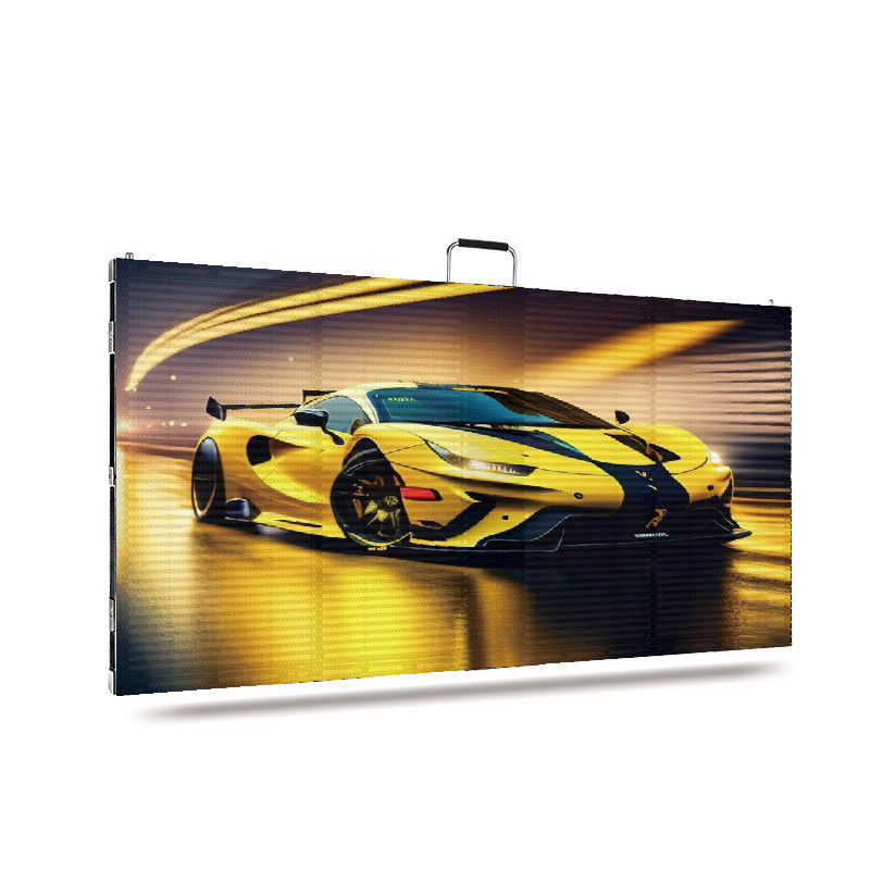 TRA-M PH10-10 1000*1000 Affichage LED transparent intérieur Matériau du meuble en alliage d'aluminium