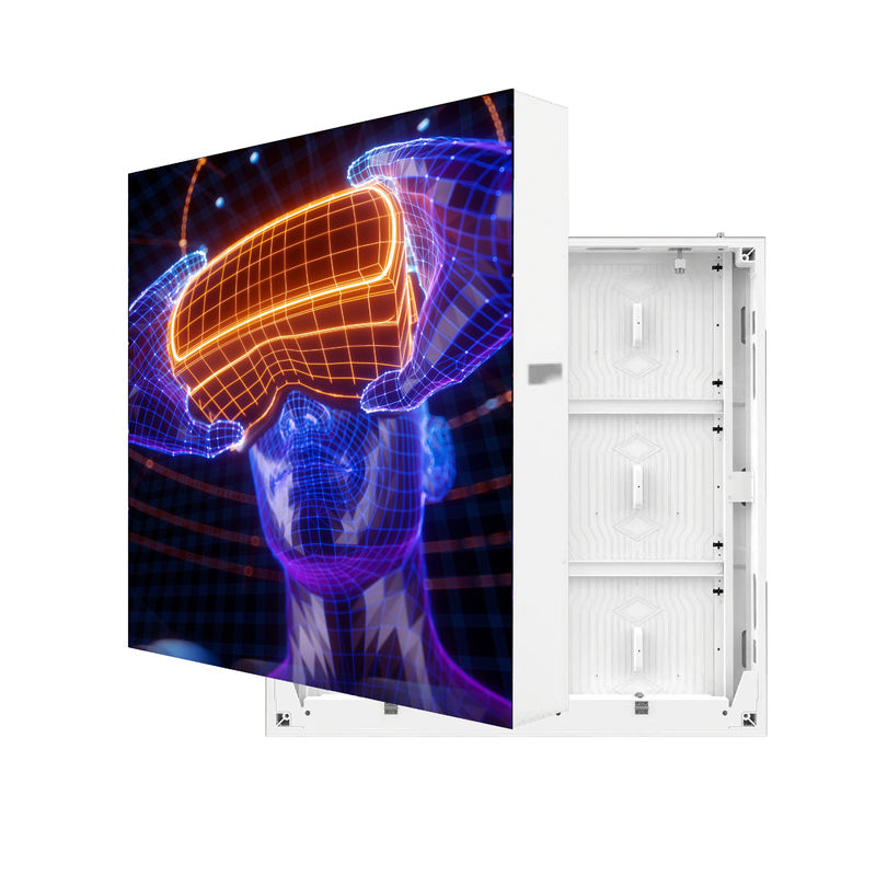 Armoire en aluminium à écran 3D LED extérieur personnalisé 480 mm*320 mm sans lunettes